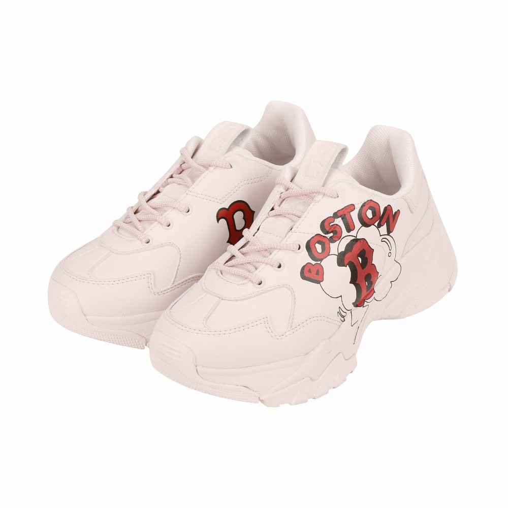 Giày thể thao sneaker MLB cổ thấp - MLB BIGBALL CHUNKY LIKE BOSTON RED SOX PINK - 32SHCL111-43P