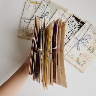 Junk Journal giấy báo cũ vintage