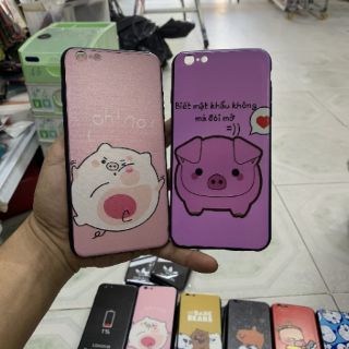 Ốp Iphone6Plus,7Plus/8Plus dẻo viềng in hình kute