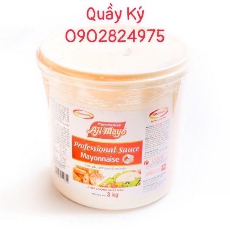 Sốt Mayonnaise Aji-Mayo 3kg