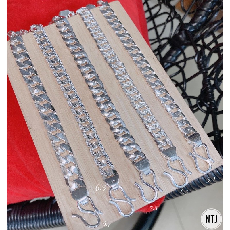 Lắc tay bạc nam 599k