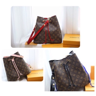 Balo LV hoa nâu hàng supersale sz25