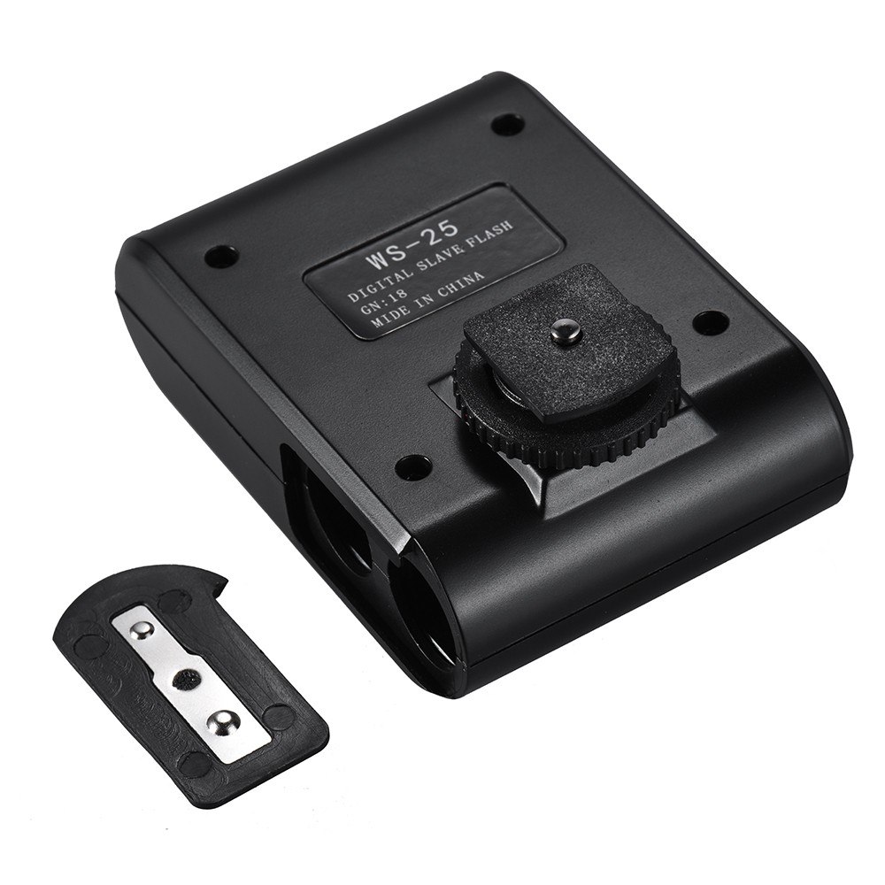 Ĩ Andoer WS-25 Professional Portable Mini Digital Slave Flash Speedlite On-Camera Flash with Universal Hot Shoe GN18 for
