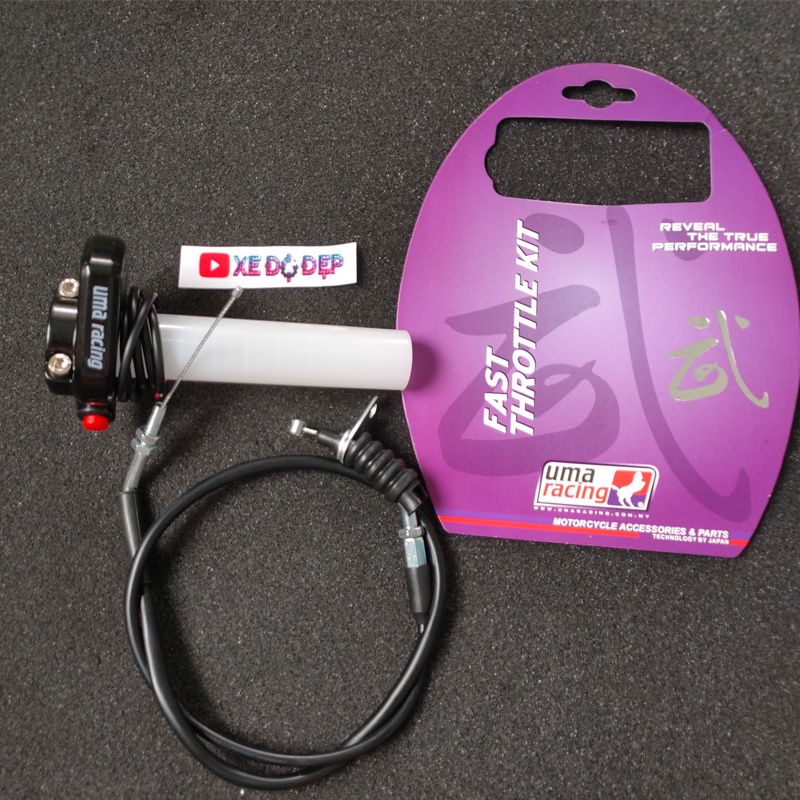 Cùm Tăng (Cùm Tay Phải) UMA RACING, Chính Hãng 100% - Cao Cấp, Đẹp Chất lượng