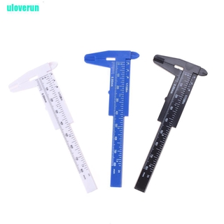 Thước cặp cơ khí mini 80mm bằng nhựa tiện dụng