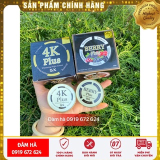 Kem 4k plus 5x - kem 4k berry thái dưỡng trắng giảm nám tàn nhang