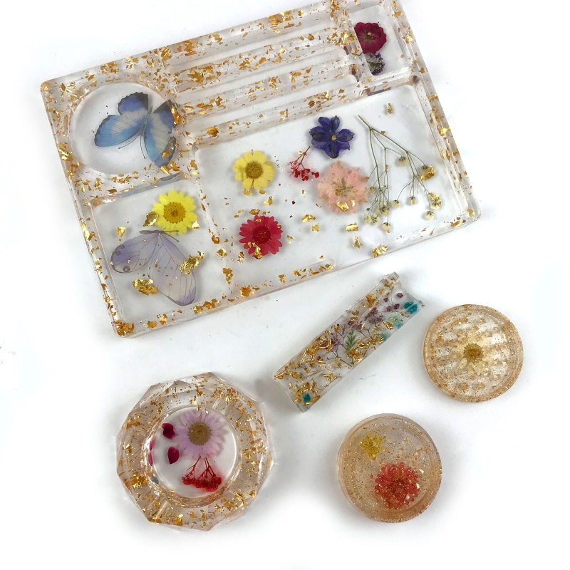 1 Bộ Dụng Cụ Khuôn Silicone Làm Đồ Trang Sức