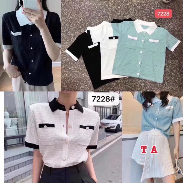 Bán sỉ áo len cổ đức 3 màu