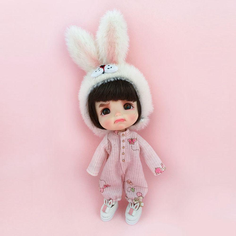 RAINBOW Bộ Đồ Ngủ 5 Màu Dễ Thương Dành Cho Búp Bê ob11 obitsu 11 1 / 12BJD