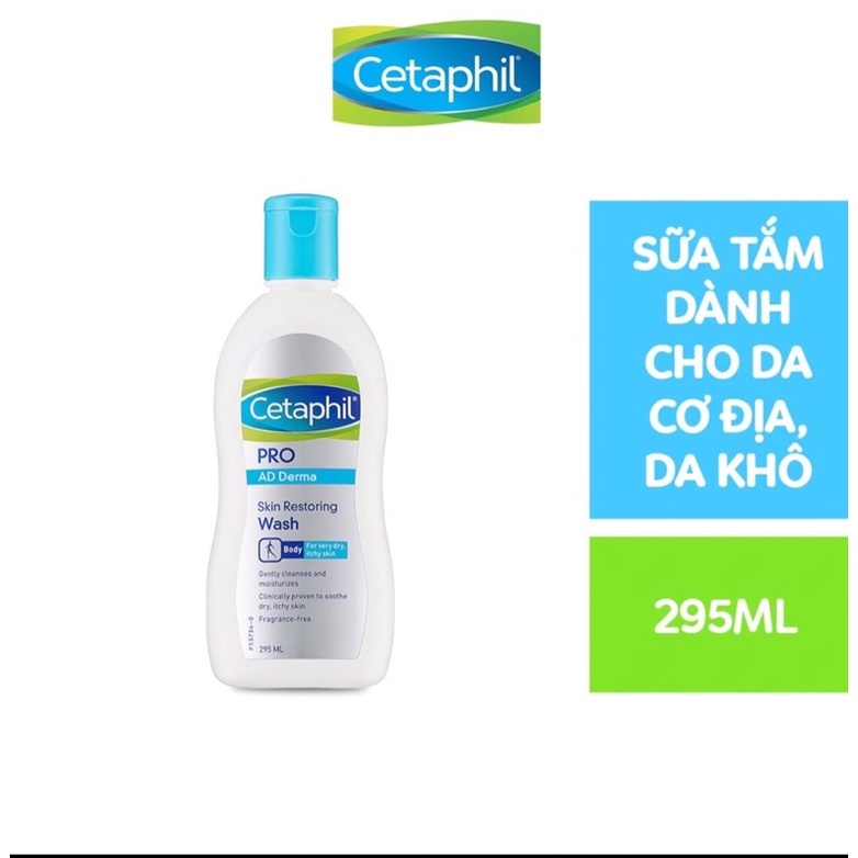 Centaphil Pro AD Dẻma Sữa Tắm Dành Cho Da Khô Da Nhạy Cảm Giúp Bảo Vệ Làn Da Cho Bé