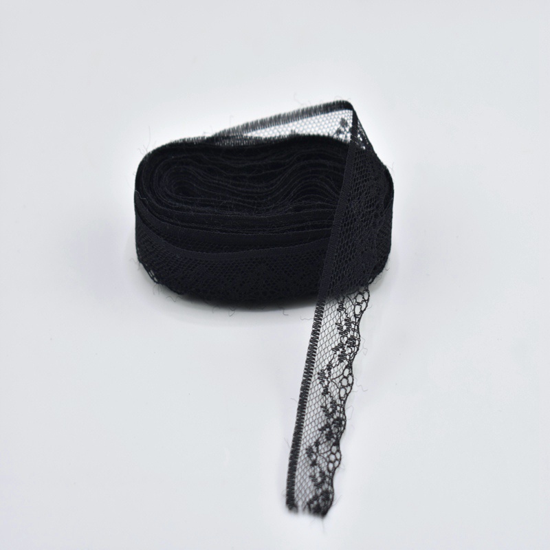 Cuộn Vải Ren Cotton 10M 2cm Màu Trắng Dùng Làm Đồ Thủ Công DIY