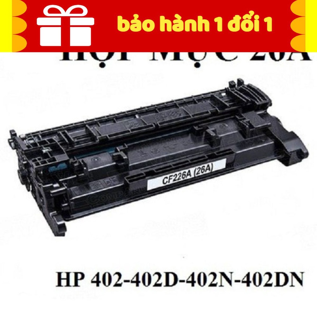 Hộp mực 26A dùng máy HP laserjet Pro M402n, M402d, M402dn