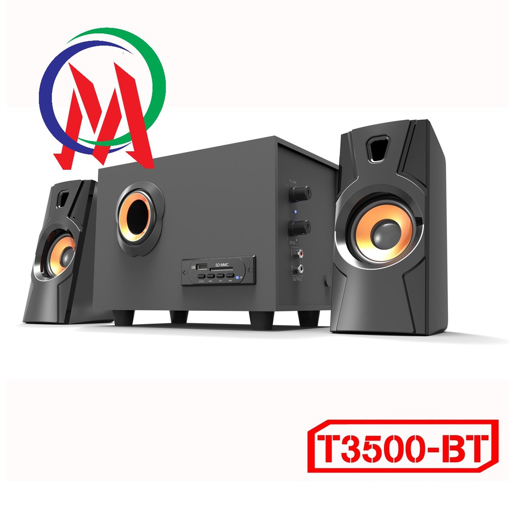 Loa vi tính 2.1 Bosston T3500-BT tích hợp Bluetooth Usb thẻ nhớ âm thanh mạnh mẽ