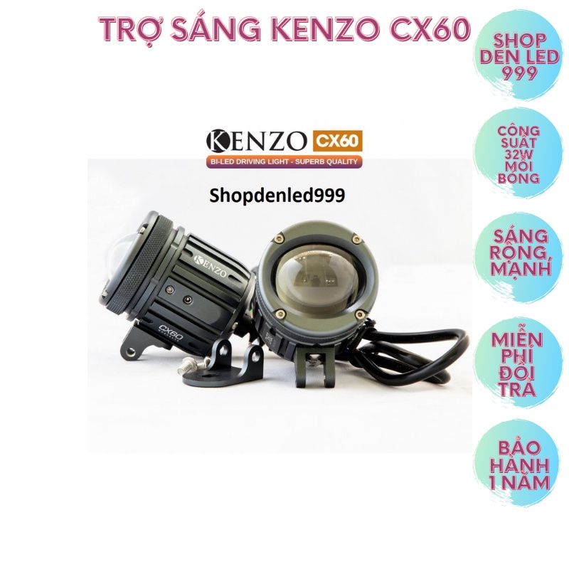 Kenzo CX60 Trợ Sáng 2 Màu Cao Cấp