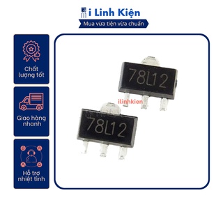 Ic nguồn 78L12 0.1A 12V SOT-89
