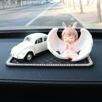 Thiên Thần Annie Bên Xe Beelte Cổ Điển Dễ Thương Trang Trí Taplo Ô Tô