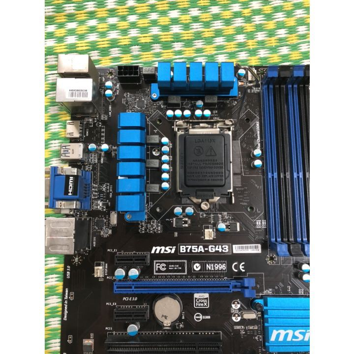 Main Gigabyte B75, h61,b75g43, main sk 1155 giá rẻ chất lượng