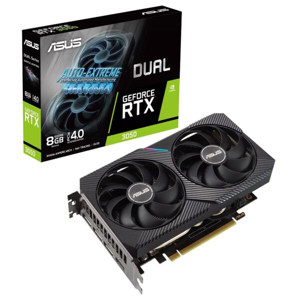 Card màn hình Asus Dual Geforce RTX 3050 8gb - Hàng chính hãng