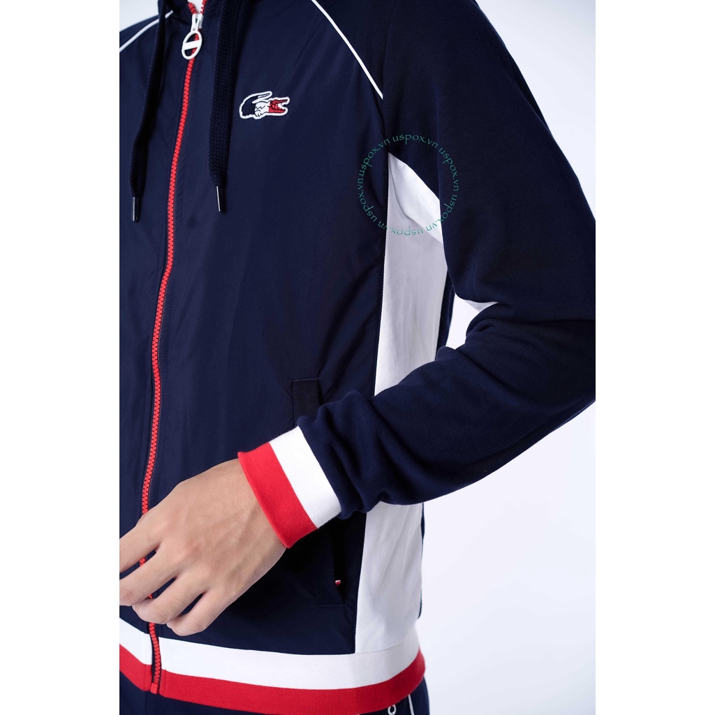 Áo gió Lacoste French Sporting Spirit Edition Zippered Fleece Jacket