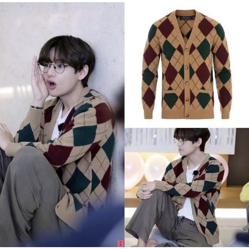 Order - Áo khoác len Cardigan Taehyung (V BTS)