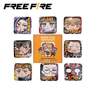 Hộp Huy Hiệu Trang Trí Họa Tiết 26 Nhân Vật Game Free Fire Ngẫu Nhiên Kích Thước 9*9cm Tiện Dụng