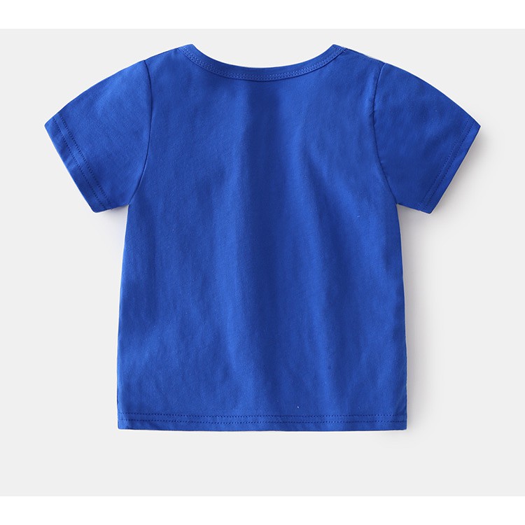 Bộ cotton cộc tay bé trai WELLKIDS bộ quần áo trẻ em cho bé bộ cộc tay bé trai in hình khủng long 2021