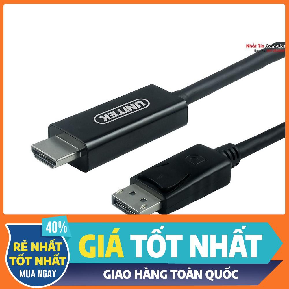 Cáp chuyển đổi Display Port sang HDMI dài 1.8M Unitek Y-5118CA