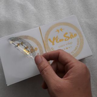 10 TEM TRONG ÉP KIM DÁN HỘP HOA MAI 100G