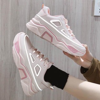 Giày  Nữ Sneaker  Ullzang Phản Quang Mới