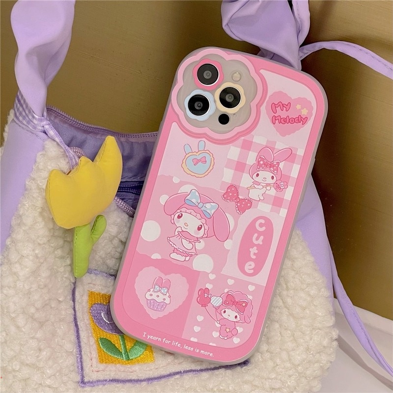 Ốp Điện Thoại Dẻo Họa Tiết Hoa / Kẻ Sọc Thời Trang Chống Rơi Cho iPhone 11 12 13 Pro Max Xs Max Xr X 7 8 Plus
