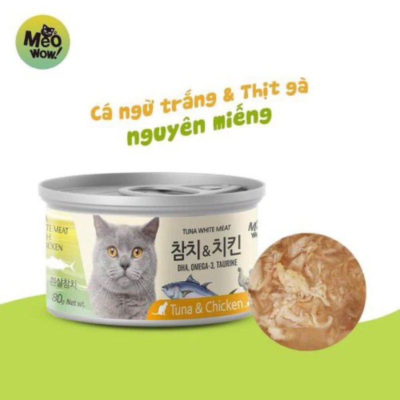 Meowow Pate Thịt cá ngừ trắng cho mèo