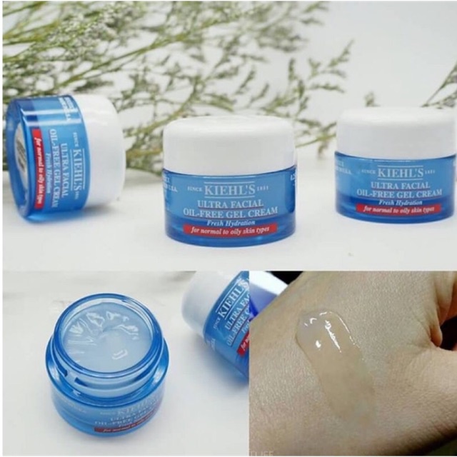 Kem Dưỡng Cấp Ẩm Kiềm Dầu Không Bóng Nhờn Suốt 24h Ultra Facial Oil-Free Gel Cream