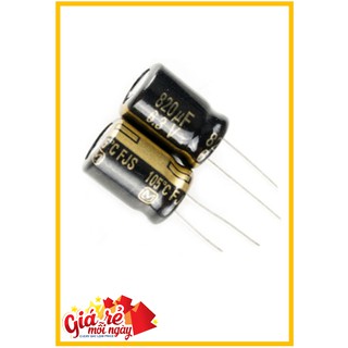 Combo 2 Tụ hóa 6.3v 820uf - Tụ điện phân cực dùng cho main 845, 865, 915,845,G31,G41, H61,B75, H81