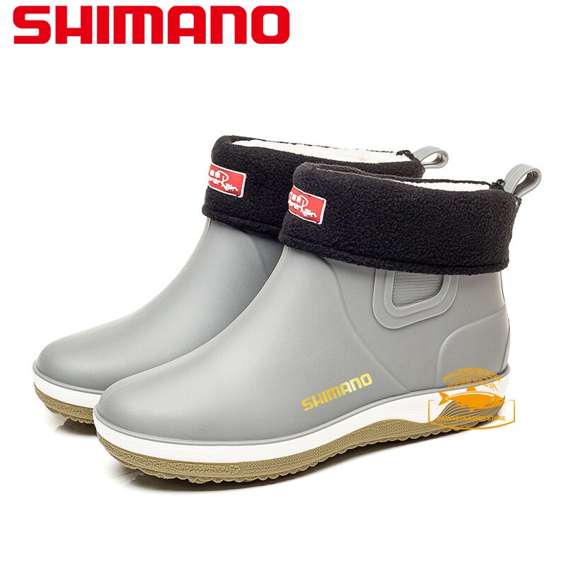 SHIMANO Giày Bốt Đi Mưa Chống Trượt Chống Thấm Nước Cho Nam