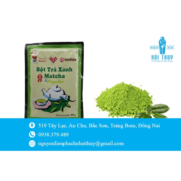 Bột Trà Xanh Matcha Đài Loan Everstyle