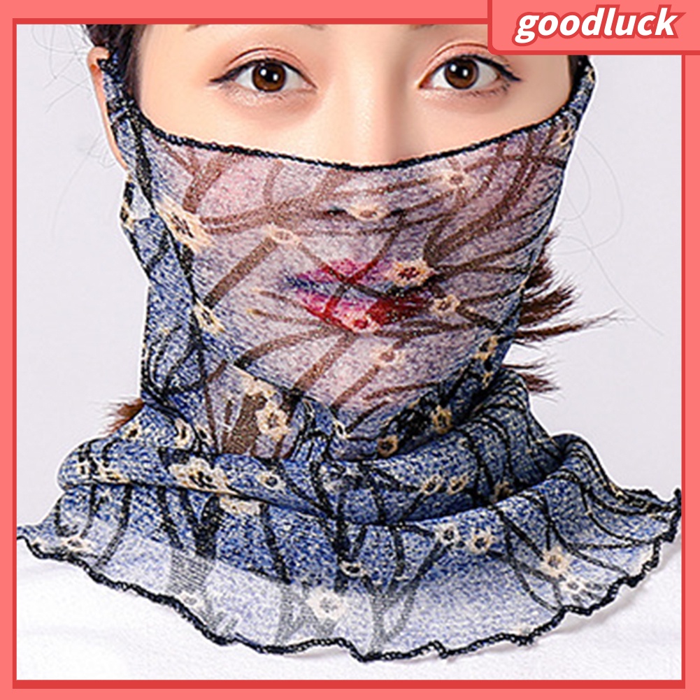 Khăn Choàng Đầu Họa Tiết Hoa Lá Thời Trang Cho Nữ