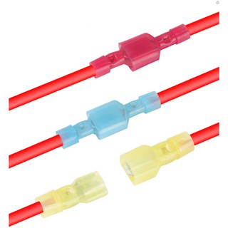 Đầu cos dây điện đực + cái 50 Cái 💥VIP💥đầu cốt (cosse) đực + cái bọc nhựa. Đầu nối dây điện. Cút nối dây điện