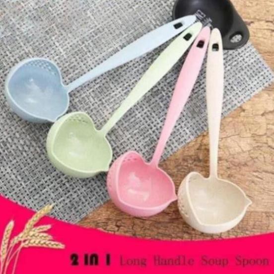 [HÀNG HOT]Thìa muỗng lúa mạch thông minh 2 in 1 tiện dụng