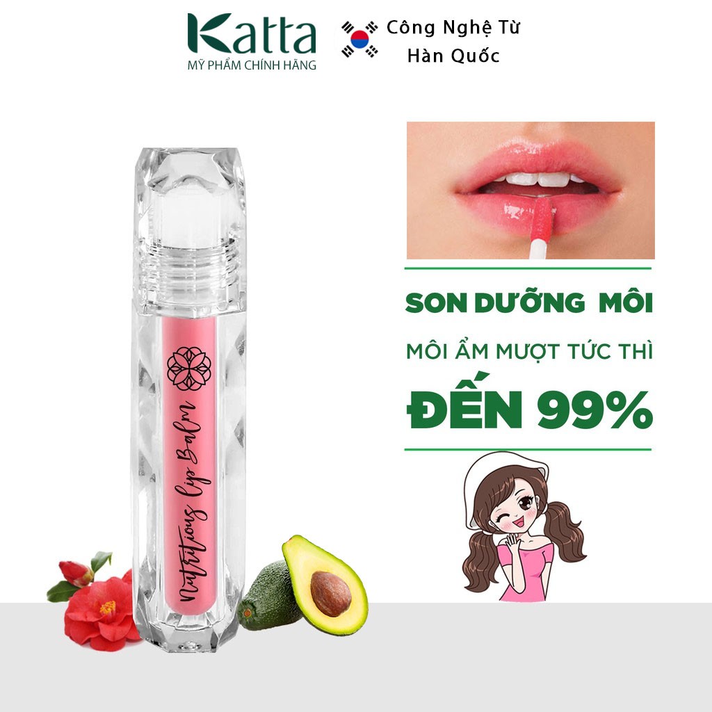 Son dưỡng môi Truesky màu hồng nhạt giúp môi hồng hào, giảm thâm môi và nứt nẻ Nutritious Lip Balm 3ml_Katta_TS_019_3ML