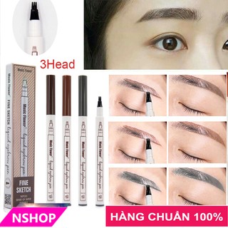 Chì Phẩy Sợi Mày 4D Fine Sketch Music Flower Hàn Quốc