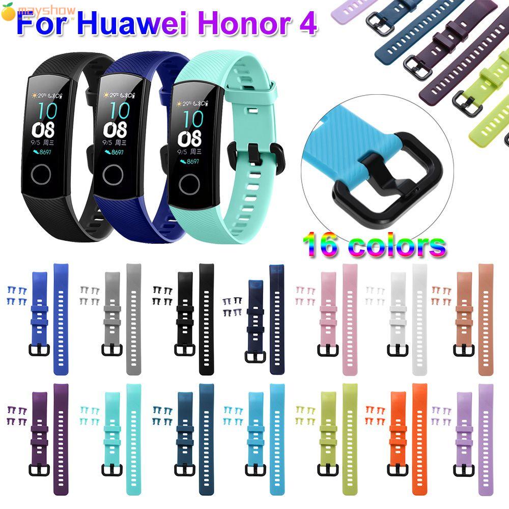 Dây đeo thay thế chất liệu silicone cho Huawei Honor Band 4