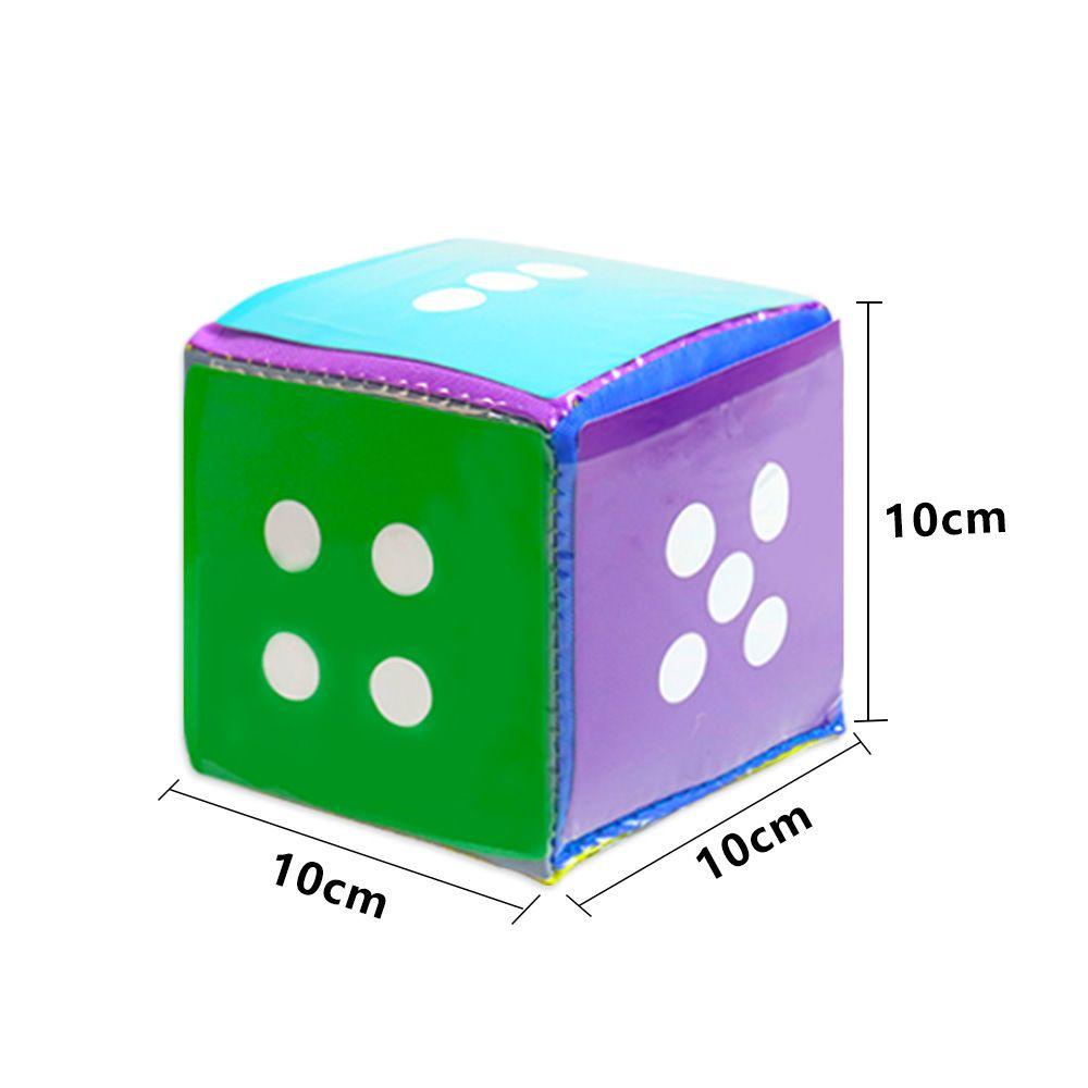 Bộ 2 Xúc Xắc Trong Suốt Dùng Dạy Học Sớm Cho Trẻ Mẫu Giáo