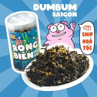 Rong biển cháy tỏi DumBum 130g đồ ăn vặt Sài Gòn vừa ngon vừa rẻ