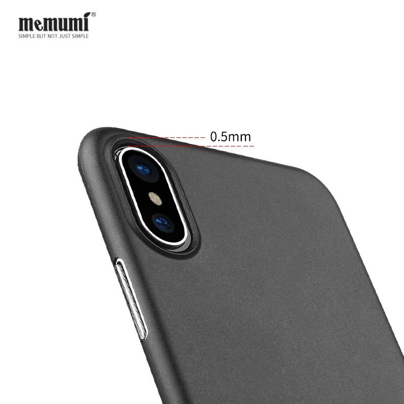 [ FREE SHIP ] Ốp Lưng Siêu Mỏng Memumi Cho iPhone X - Xs - XR - Xs Max