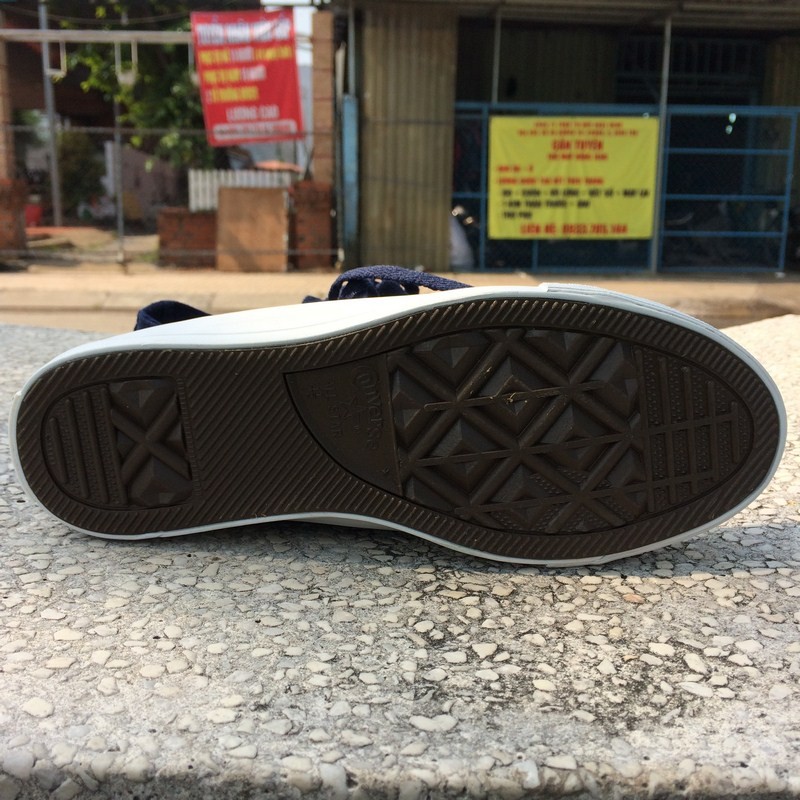 Giày Ck2 AllStar Nam Cổ Thấp Xanh Đậm | BigBuy360 - bigbuy360.vn