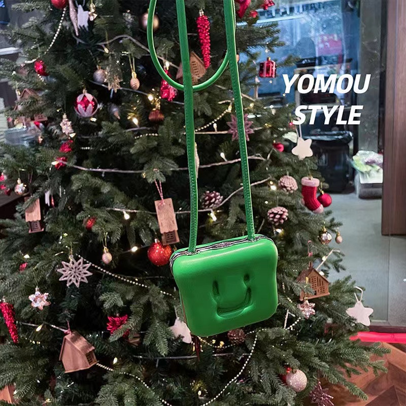 Hàng Mới Về Mới Túi Xách Đeo Vai Hình Mặt Cười