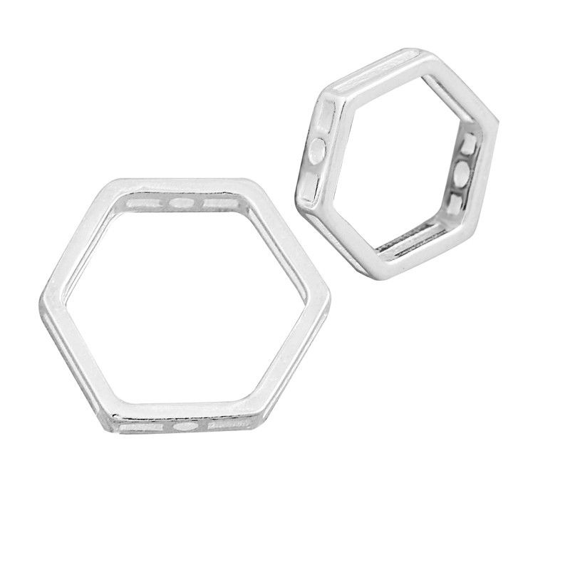 Bọc bạc lục giác bạc 925 6li 8li 10li vĩnh viễn bảo hành
