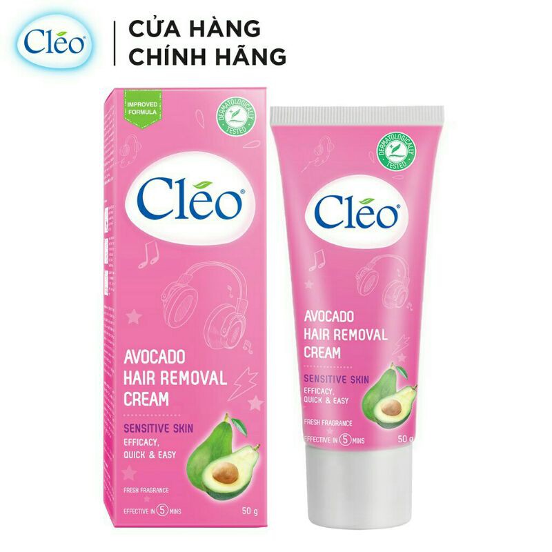 ✅[ Chính Hãng] Kem Tẩy Lông Cleo 50g