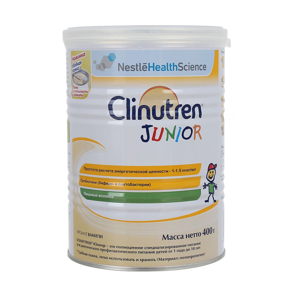 Sữa Bột Nestlé Clinutren Junior Hộp 400g (Cho bé thấp còi, chậm tăng cân)
