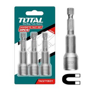 Bộ mũi bắn vít tol có nam châm hút tac270832 total